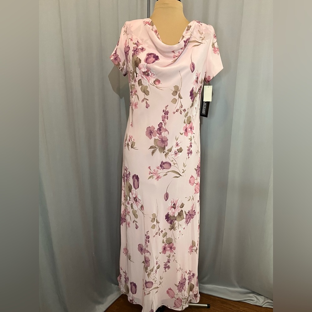 NWT Jessica Howard Pink Floral Dress